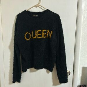 Tyhme & Thread Queen Tops Chanel sweater